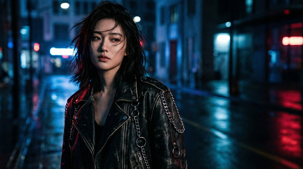 老司机短视频《暗夜行者》赛博朋克风格