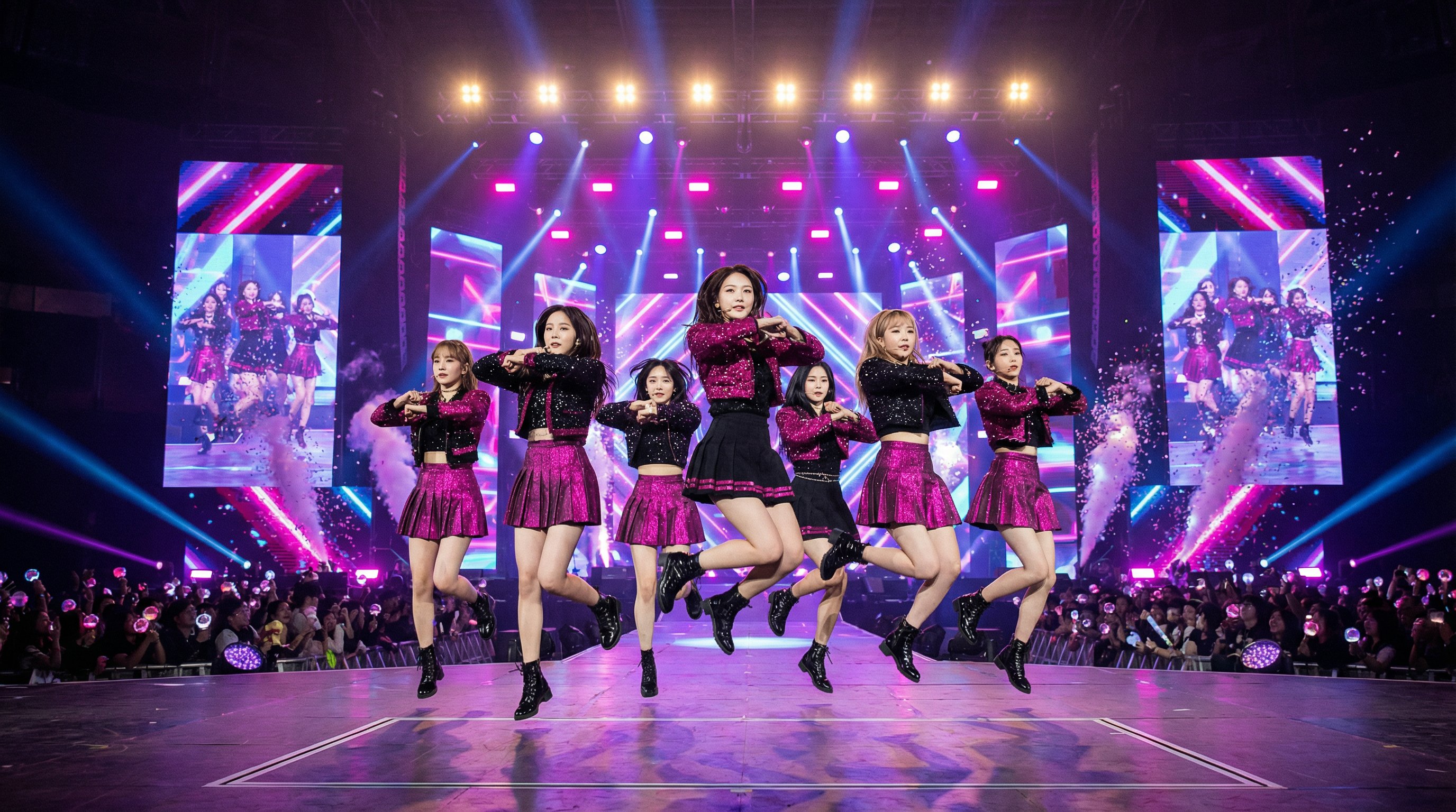 羞耻play视频：女团舞台表演